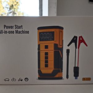 INFLADOR DE NEUMÁTICOS Y PARTIDOR INALÁMBRICO